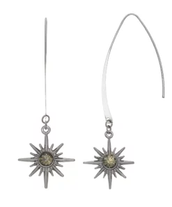 Simply Vera Vera Wang Starburst Threader Earrings