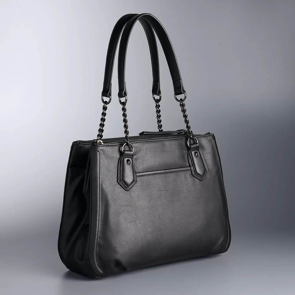 Simply Vera Vera Wang Bedford Satchel Bag - Image 11