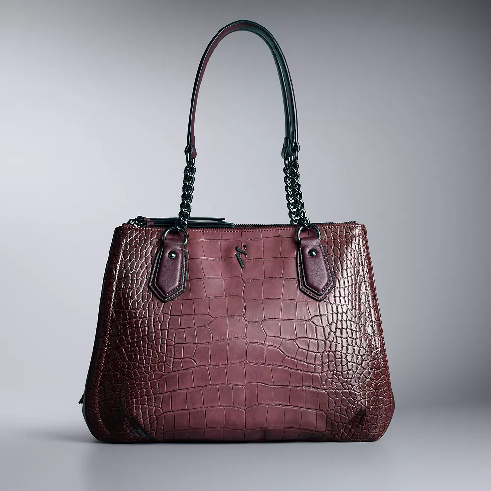Simply Vera Vera Wang Bedford Satchel Bag - Image 8