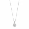 Simply Vera Vera Wang Sterling Silver 1/3 Carat T.W. Diamond Snowflake Pendant
