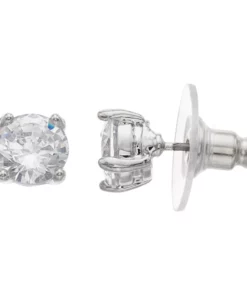 Simply Vera Vera Wang Simulated Crystal Stud Earrings