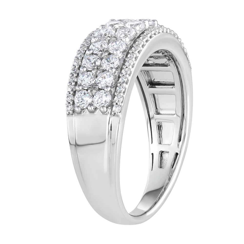 Simply Vera Vera Wang 14k White Gold 1 Carat T.W. Diamond Engagement Ring - Image 2