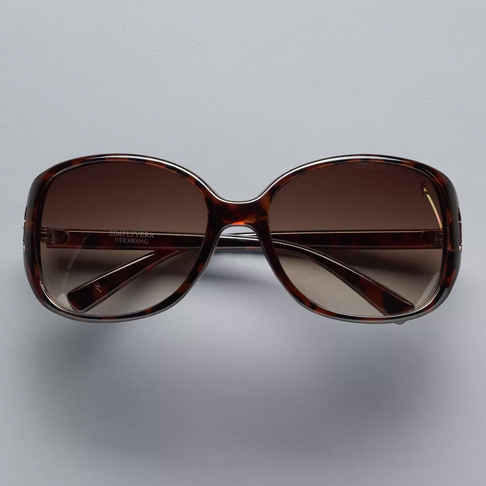 Women's Simply Vera Vera Rounded Rectangle Sunglasses - Image 3