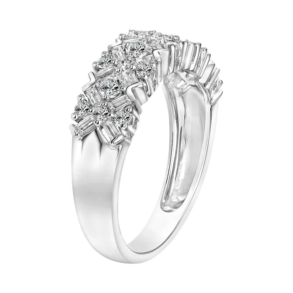 Simply Vera Vera Wang 3/4 Carat T.W. Diamond Baguette Ring - Image 4