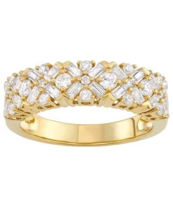 Simply Vera Vera Wang 3/4 Carat T.W. Diamond Baguette Ring