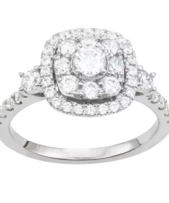 Simply Vera Vera Wang 14k White Gold 1 Carat T.W. Diamond Engagement Ring