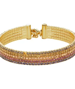 Simply Vera Vera Wang Gold Tone Ombre Cuff Bracelet