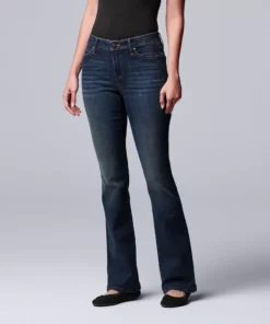 Women's Simply Vera Vera Wang Stretch Bootcut Jeans