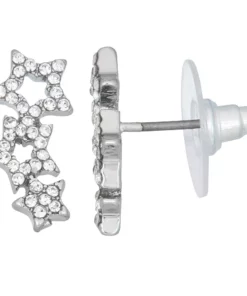 Simply Vera Vera Wang Silver Tone Star Crawler Earrings