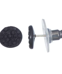 Simply Vera Vera Wang Pave Disk Stud Earrings