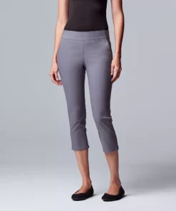 Petite Simply Vera Vera Wang Simply Modern Capri Pants