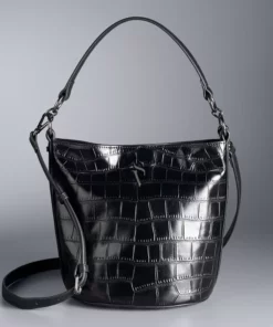 Simply Vera Vera Wang Soft Bucket Bag