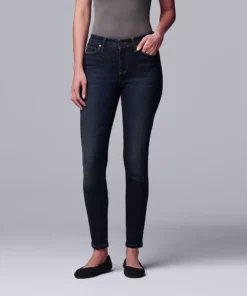 Women's Simply Vera Vera Wang Power Stretch Core Skinny Jeans