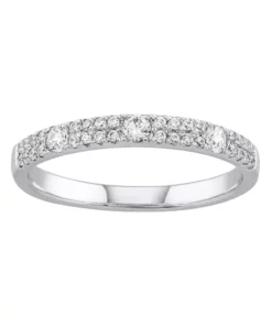 Simply Vera Vera Wang 14k White Gold 1/3 Carat T.W. Diamond Wedding Ring