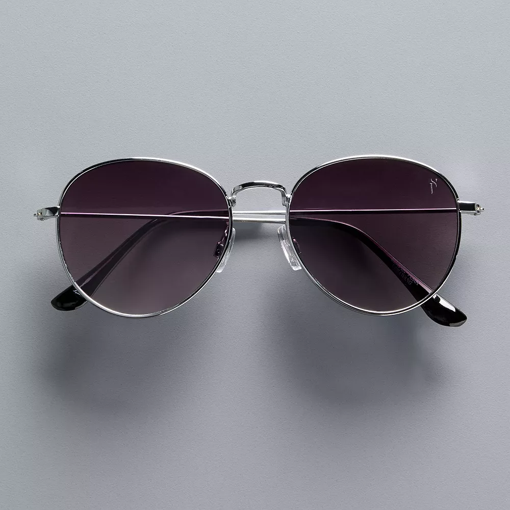 Women's Simply Vera Vera Wang Skyler Round Sunglasses - Image 2