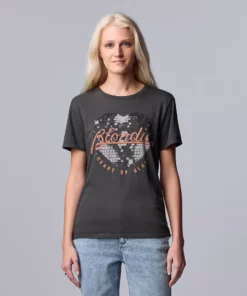 Women's Simply Vera Vera Wang Blondie Graphic Band Tee