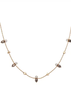 Simply Vera Vera Wang Gold Tone Celestial Choker Necklace