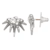 Simply Vera Vera Wang Silver Tone Starburst Stud Earrings