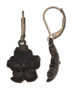 Simply Vera Vera Wang Silver-Tone Flower Drop Earrings
