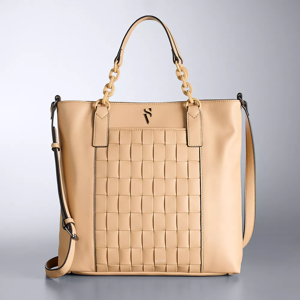 Simply Vera Vera Wang Raddix Updated Tote Bag